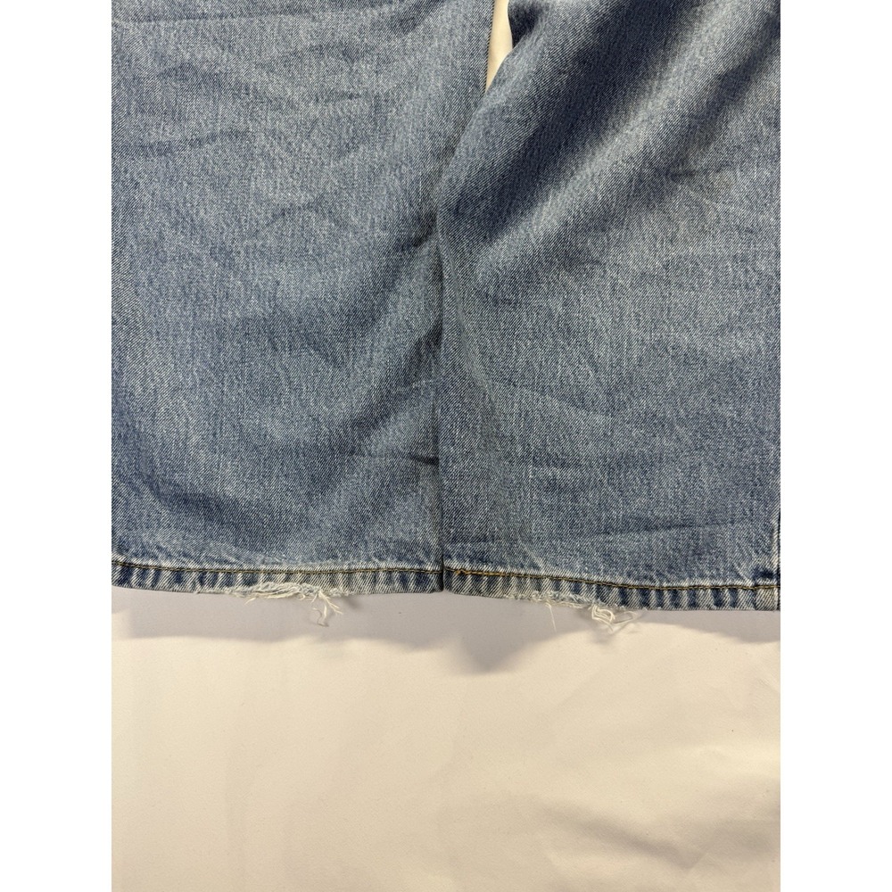 Vintage Levis 550 90s Jeans 36x30 USA Straight Leg Blue denim Y2K Grunge - Picture 16 of 16